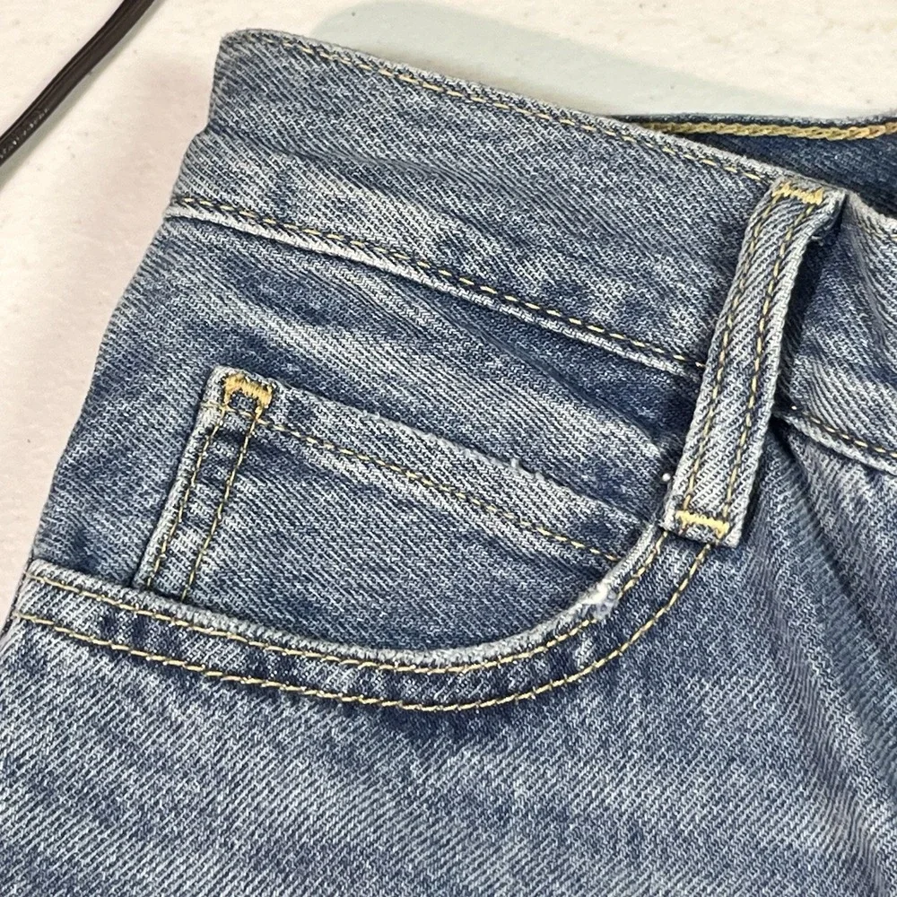 Levis Womens '94 Baggy Wide Leg Denim Jeans Light Wash Size 24x31